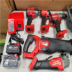 CALIFORNIA AS-IS MILWAUKEE M18 FUEL 7-TOOL COMBO KIT