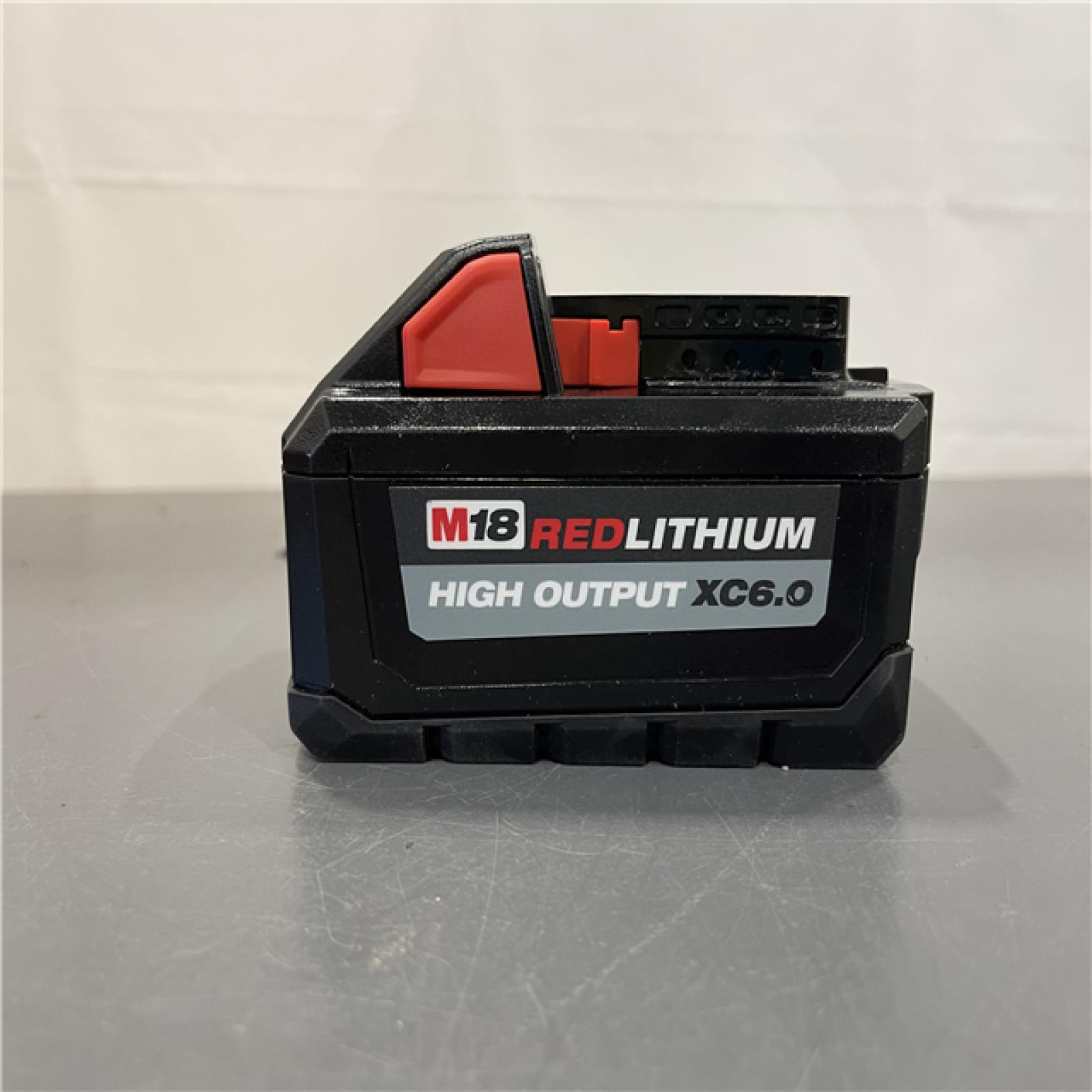 AS-IS - Milwaukee M18 REDLITHIUM HIGH OUTPUT 6.0Ah Battery