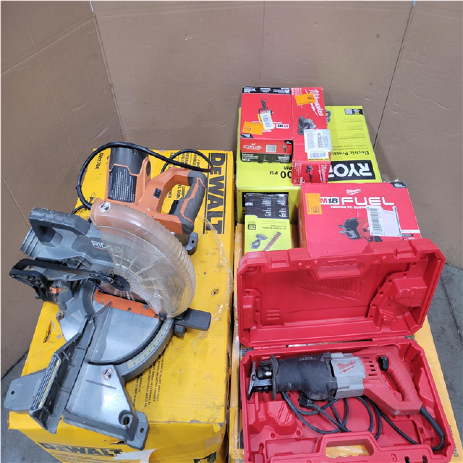 CALIFORNIA AS-IS TOOL PALLET