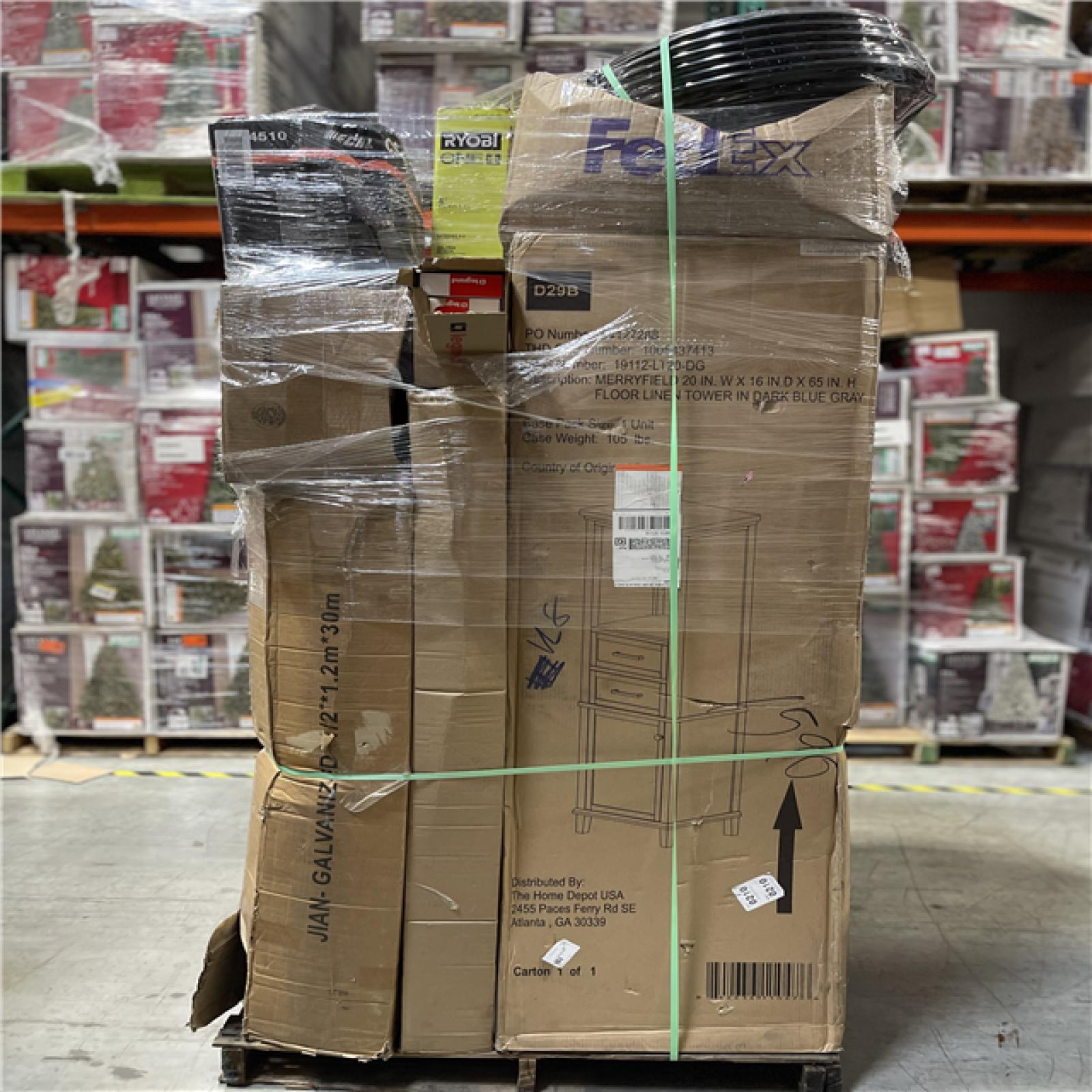 DALLAS LOCATION- AS-IS HOME IMPROVEMENT PALLET