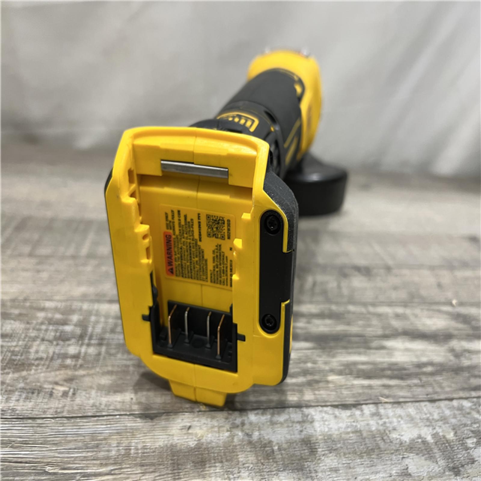 AS-IS DEWALT 20V XR Cordless 4-1/2. in. to 5 in. Variable Speed Angle Grinder (Tool Only)