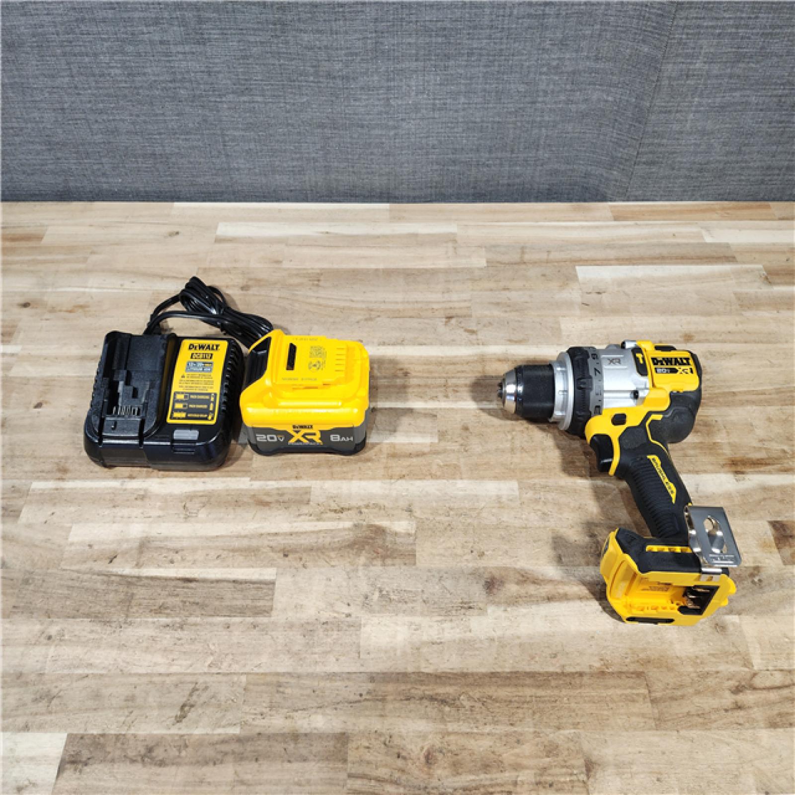 HOUSTON LOCATION - AS-IS DeWalt 20V MAX XR 1/2 in. Brushless Cordless Hammer Drill Kit (Battery & Charger)