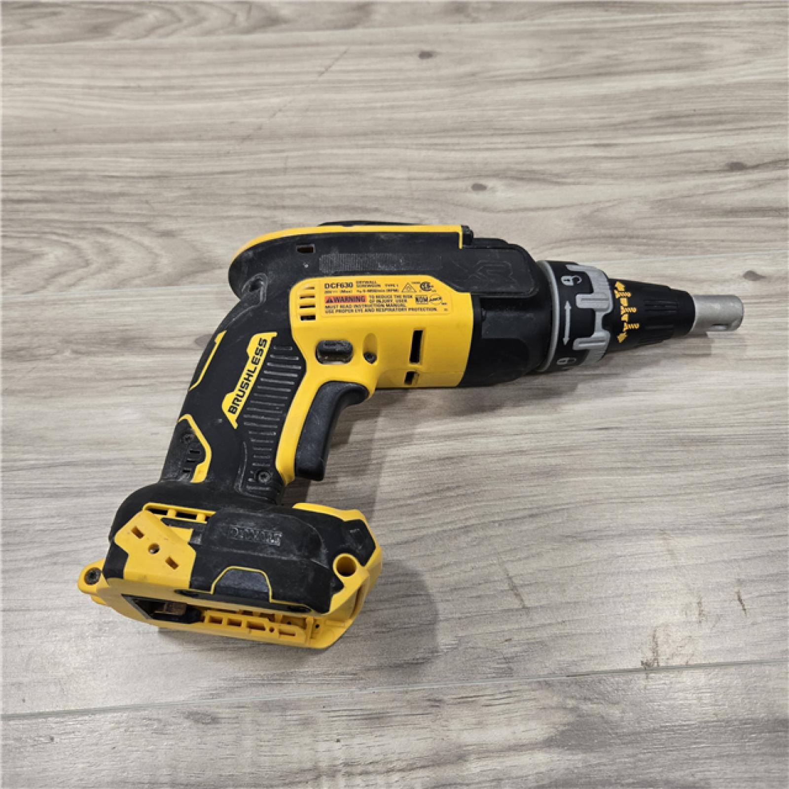 AS-IS DeWalt 20V MAX XR Brushless Cordless Drywall Screw Gun (Tool-Only)