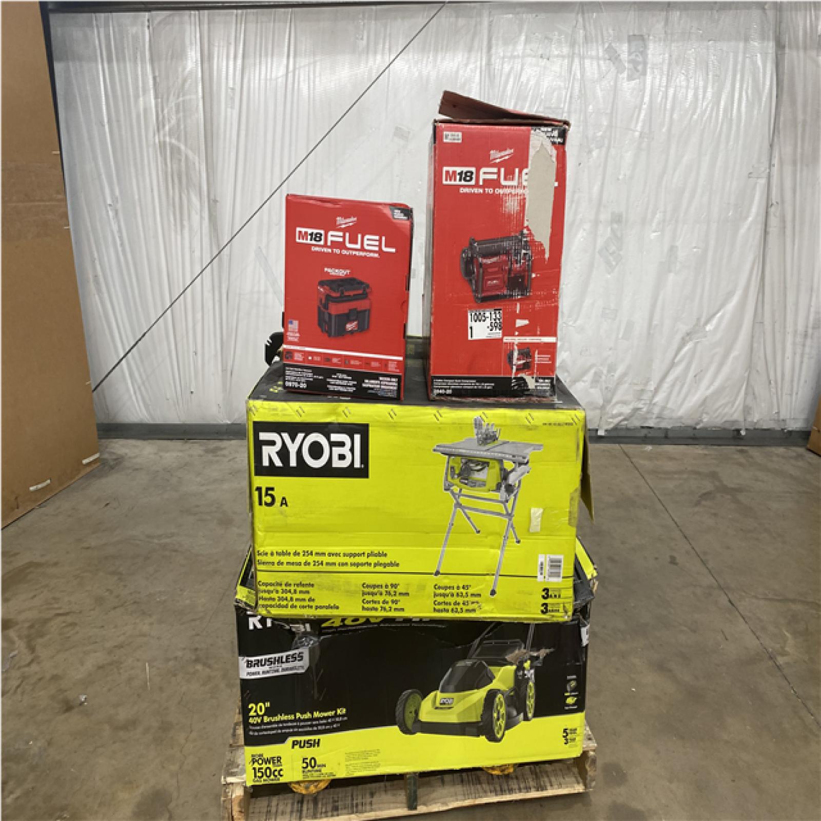 Houston Location - AS-IS Tool Pallet