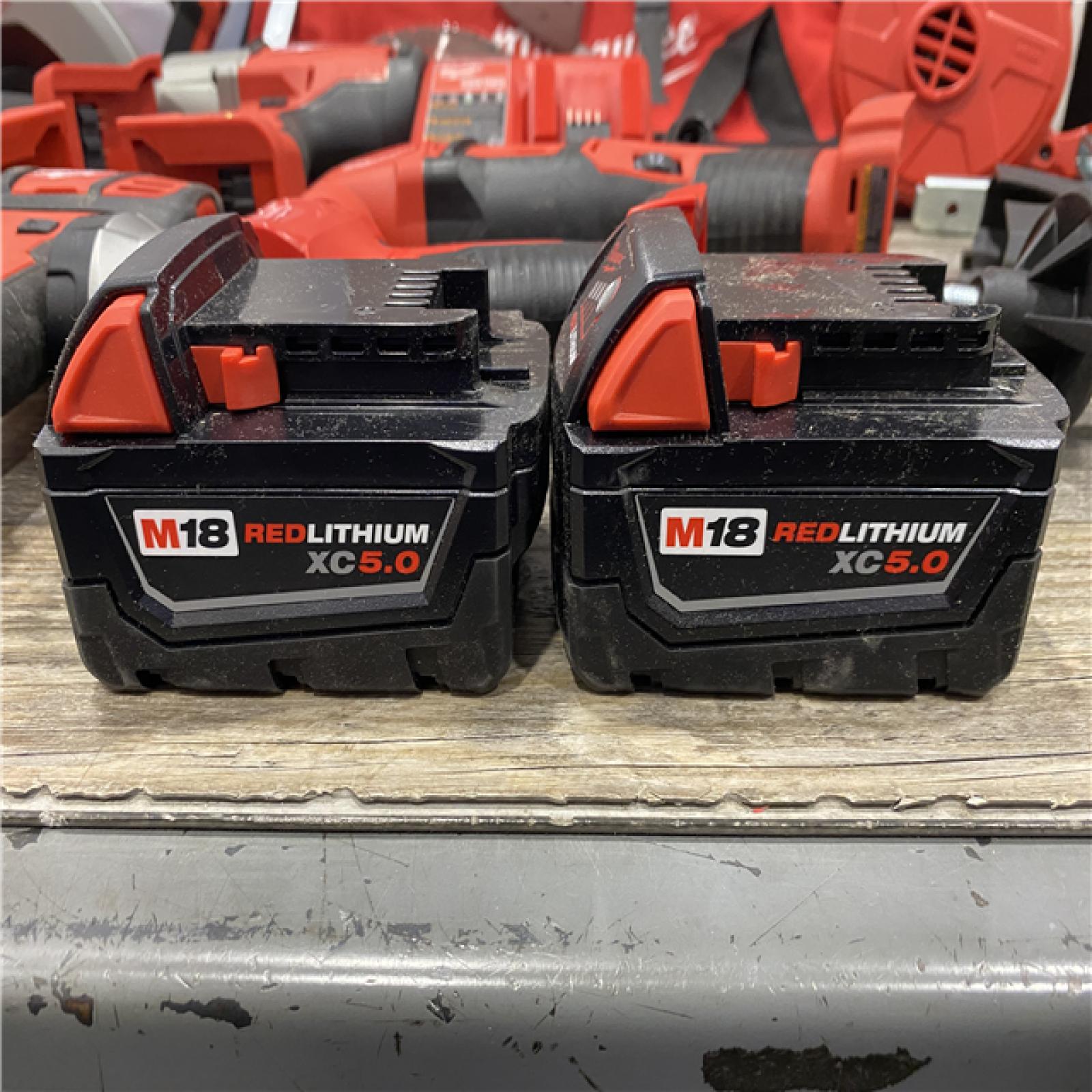 AS-IS Milwaukee 18-Volt Lithium-Ion Cordless Combo Kit