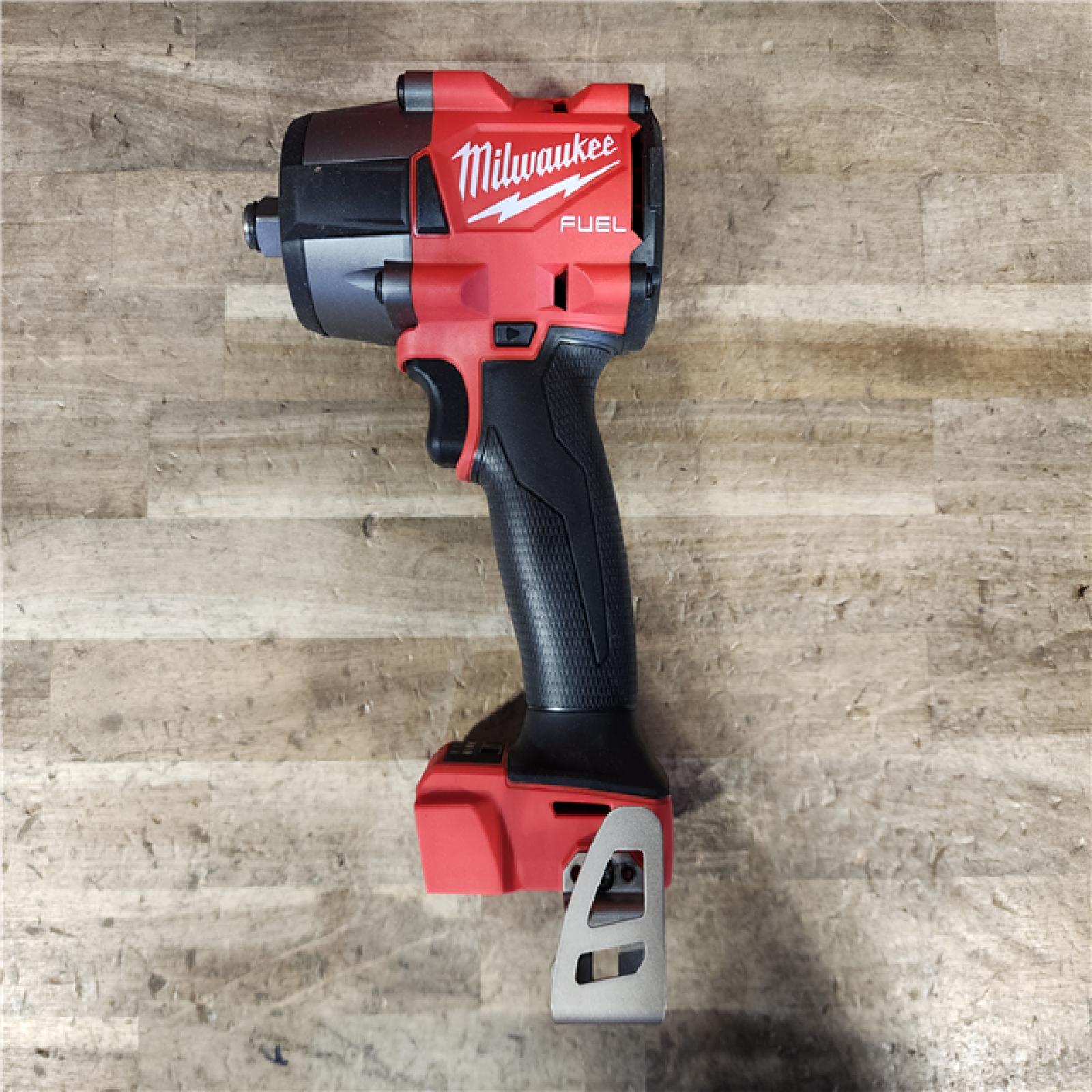 HOUSTON LOCATION - AS-IS Milwaukee FUEL 18V Lithium-Ion Brushless Cordless Mid Torque 1/2 in. Impact Wrench w/Friction Ring (Tool-Only