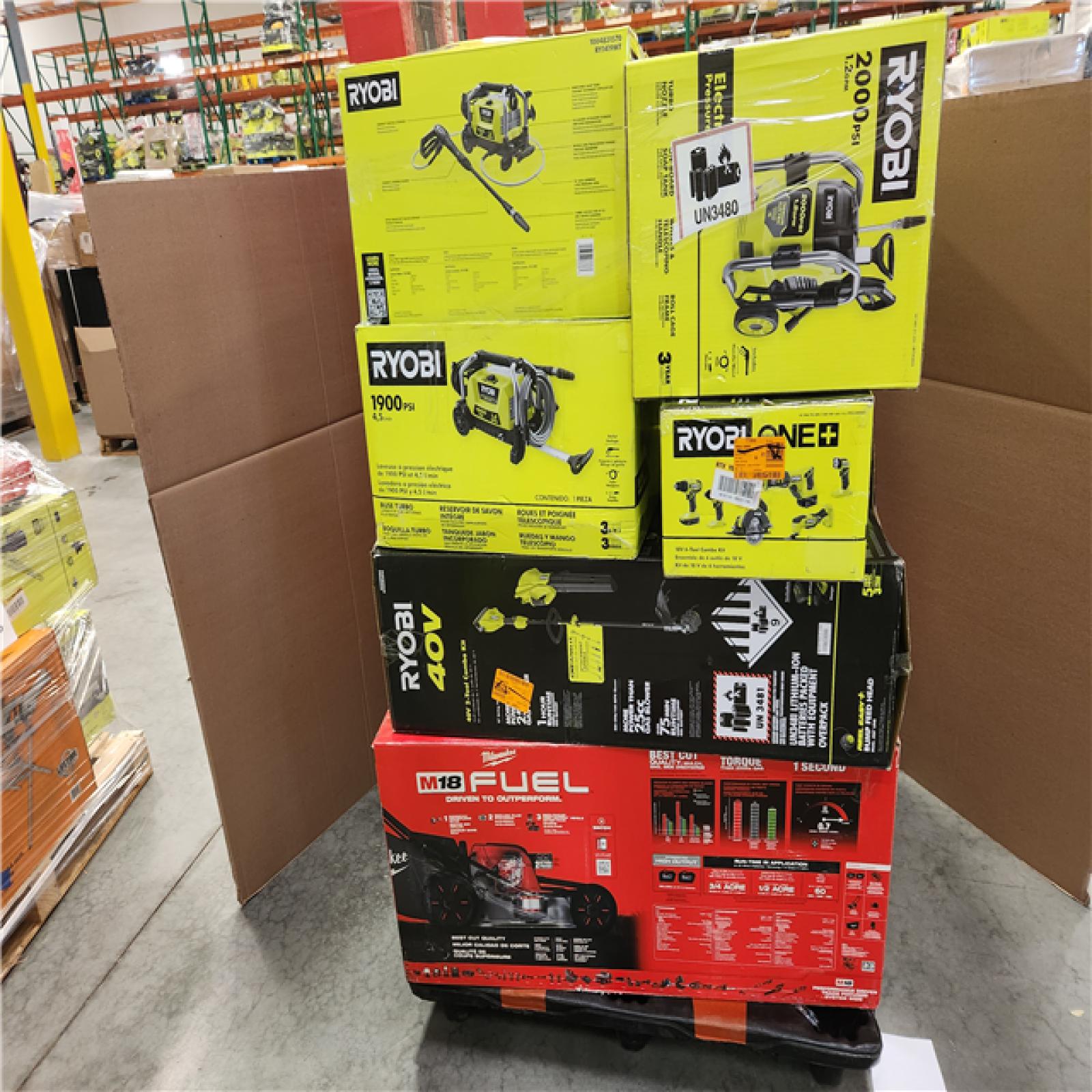 CALIFORNIA AS -IS  TOOL PALLET
