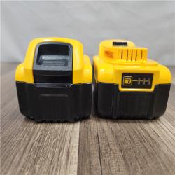 AS-IS- DEWALT 20V MAX XR 4 Ah Li-Ion Battery (2 Pc)