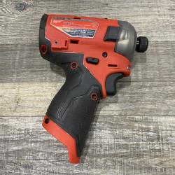AS-IS Milwaukee FUEL SURGE 12V Lithium-Ion Brushless Cordless 1/4 in. Hex Impact Driver Compact Kit
