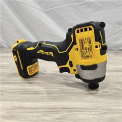 LIKE NEW! - DeWALT ATOMIC 20V MAX Cordless Compact Impact Driver Kit