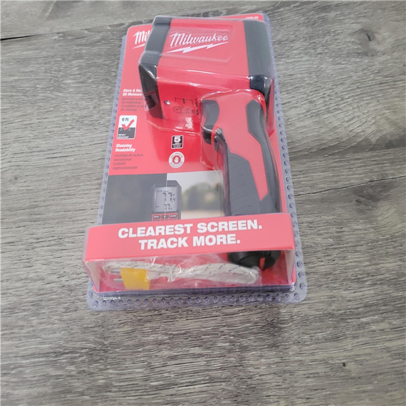 California NEW Milwaukee 30;1 Infrared/Contact Temp Gun