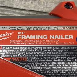 AS-IS Milwaukee FUEL 3-1/2 in. 18-Volt 21-Degree Lithium-Ion Brushless Cordless Framing Nailer (Tool-Only)
