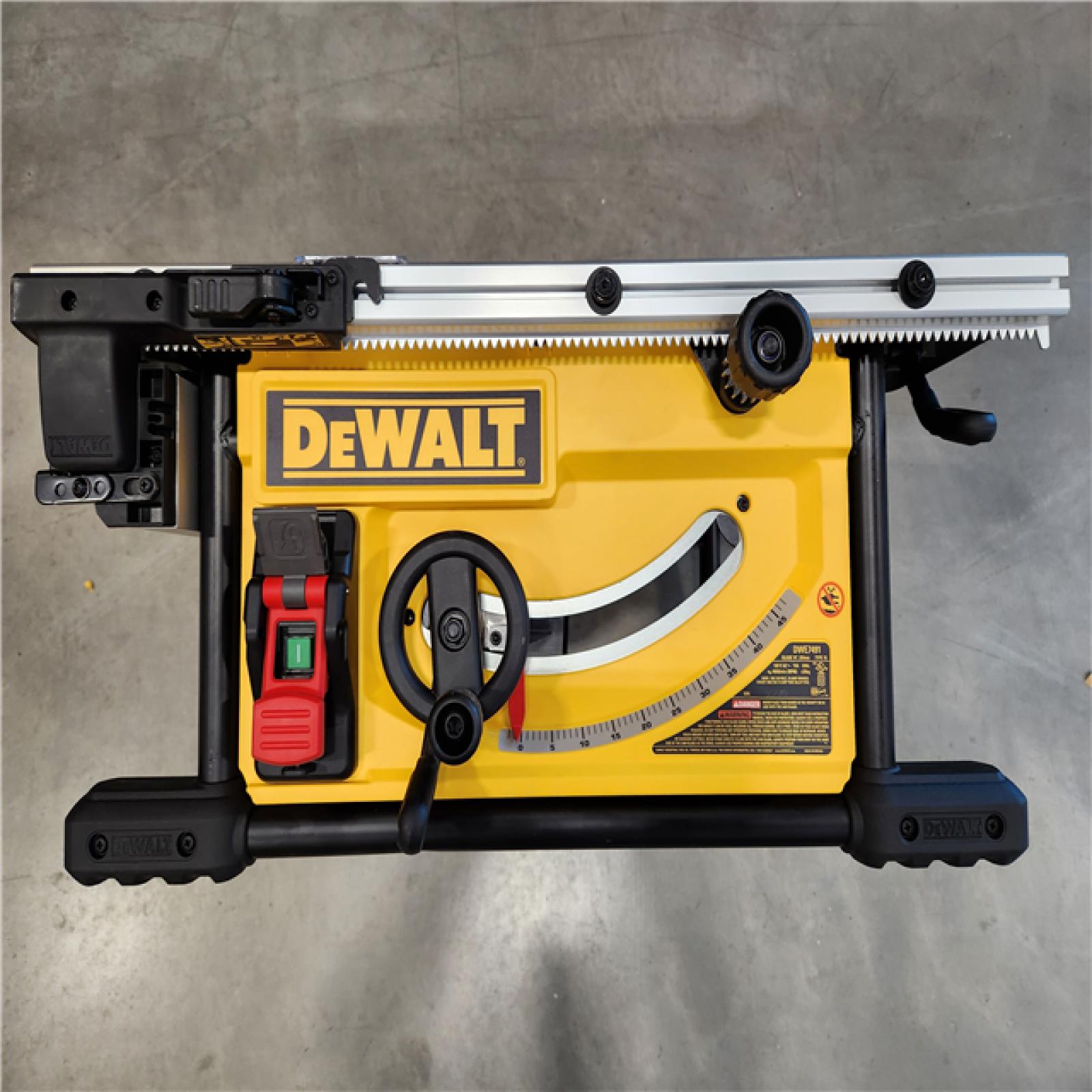 AS-IS DEWALT 15-Amp Corded 10 in. Compact Job Site Table Saw