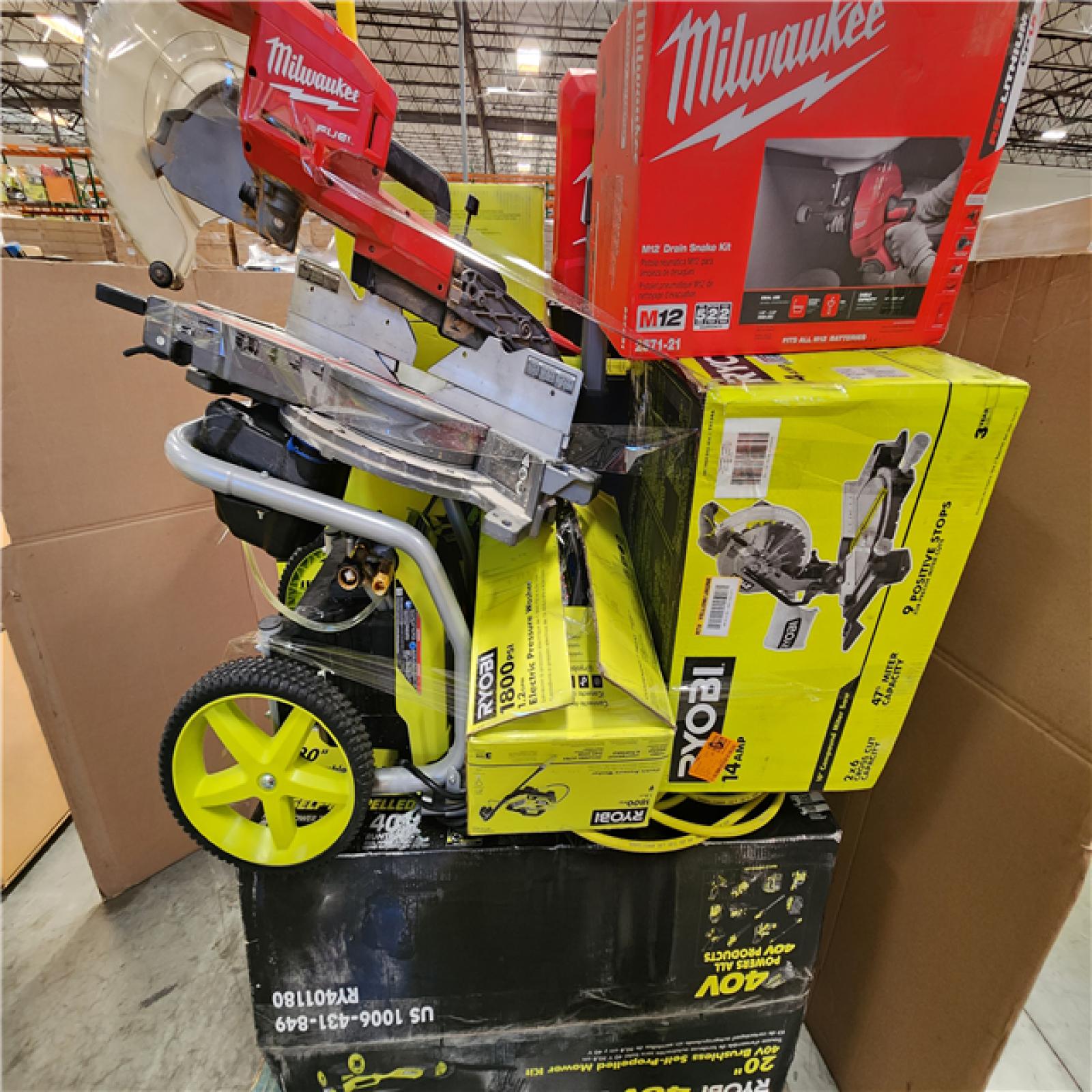 CALIFORNIA AS-IS TOOL PALLET