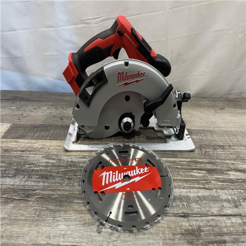 AS-IS Milwaukee 18V Lithium-Ion Brushless Cordless 7-1/4 in. Circular Saw (Tool-Only)
