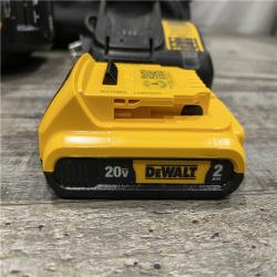 AS-IS DEWALT 20V MAX Lithium-Ion 15-Degree Electric Cordless Roofing Nailer Kit