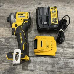 AS-IS DEWALT Atomic 20V Max Lithium-Ion Brushless Cordless Compact 1/4 in. Impact Driver Kit