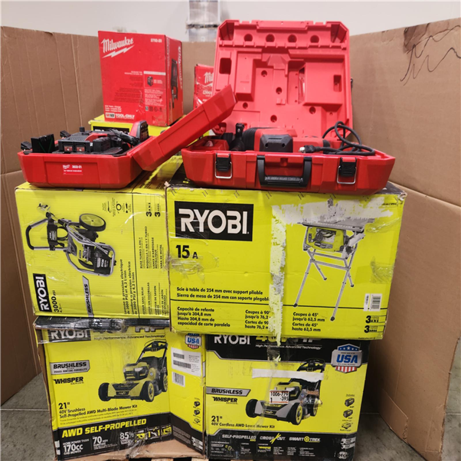 CALIFORNIA AS-IS TOOL PALLET