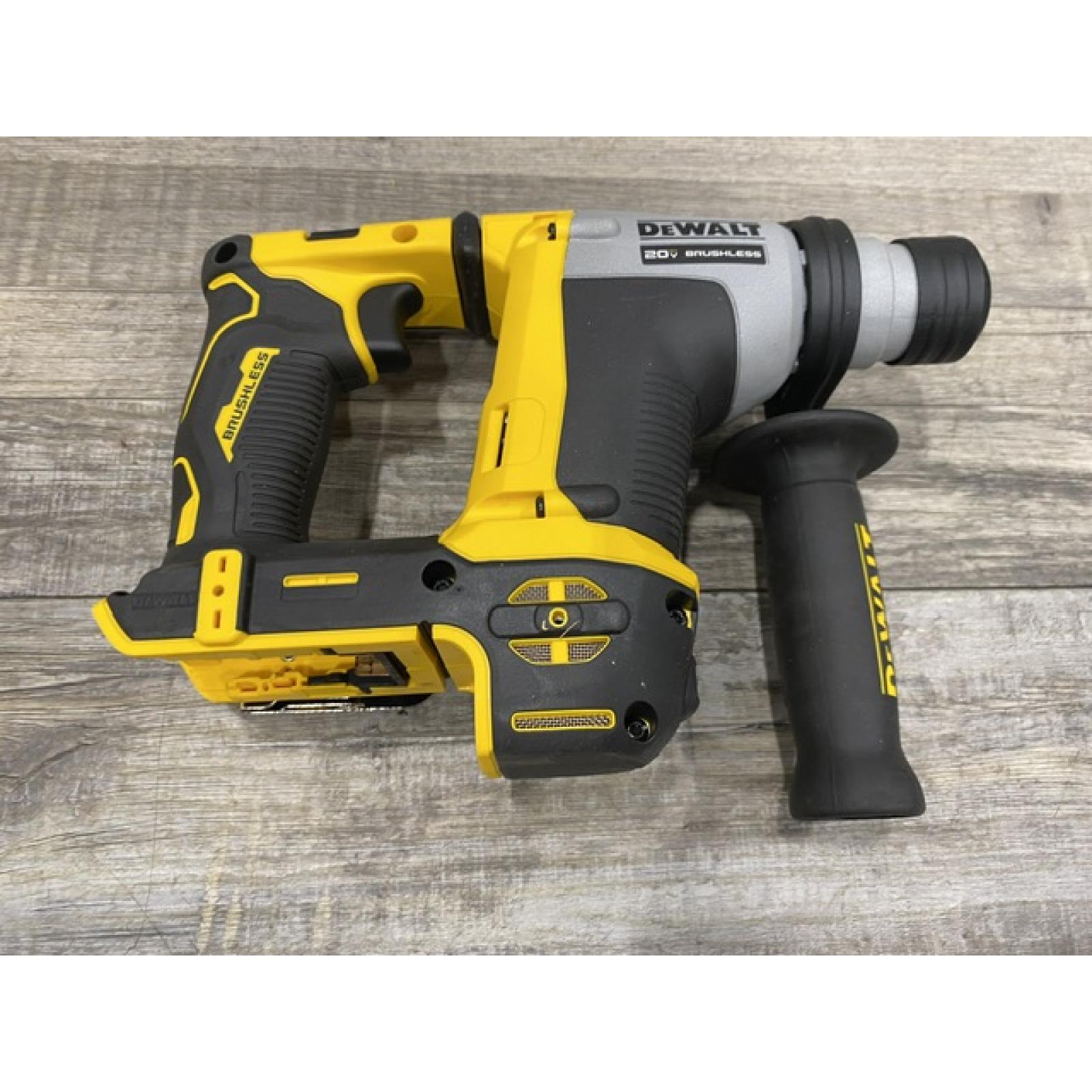 AS-IS DEWALT ATOMIC 20V MAX Cordless Brushless Ultra-Compact 5/8 in. SDS Plus Hammer Drill (Tool Only)