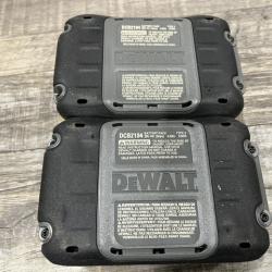 AS-IS DEWALT 20V MAX XR Lithium-Ion 4.0 Ah Battery Packs (2-Pack)