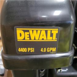 CALIFORNIA AS-IS DEWALT PRESSURE WASHER