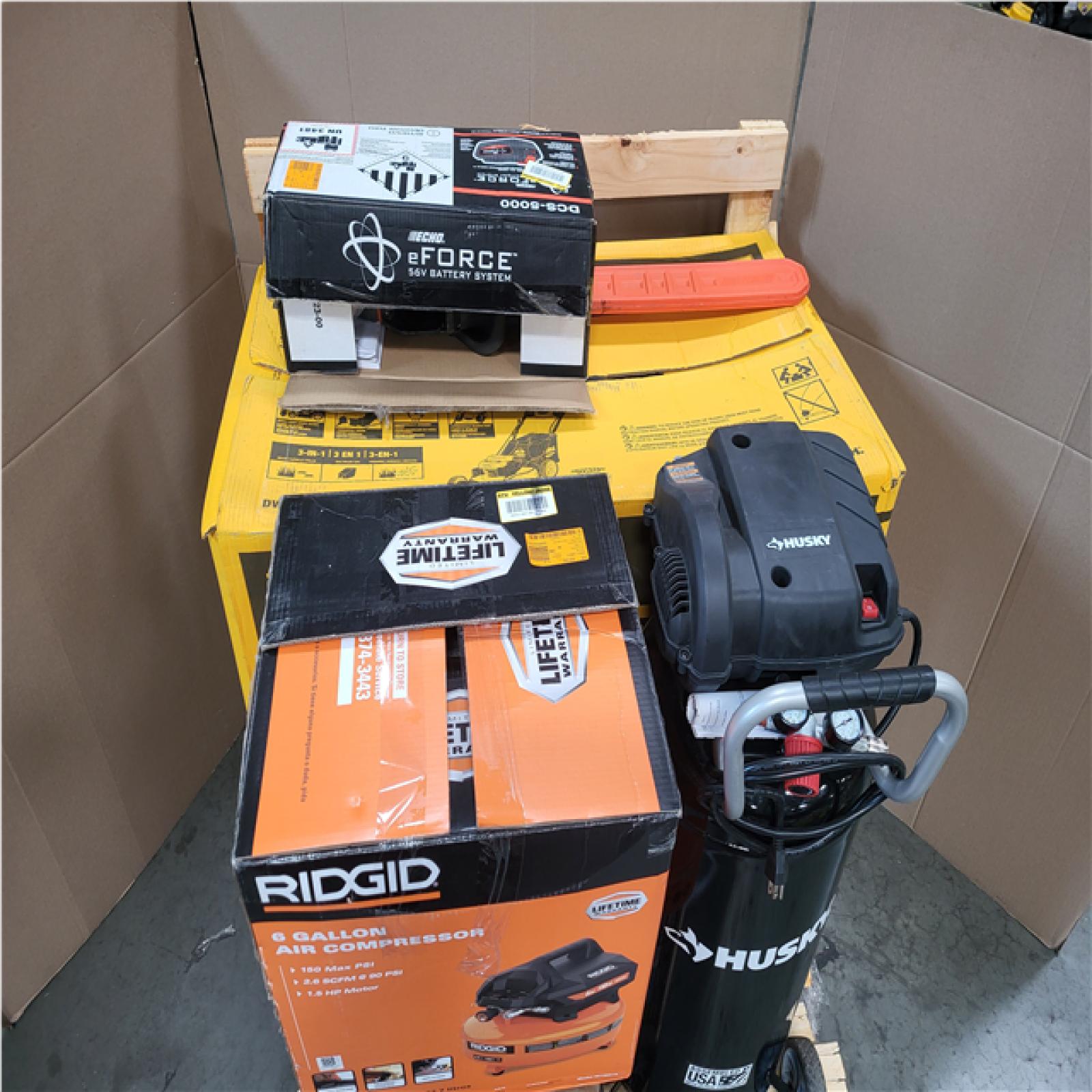 CALIFORNIA AS-IS OUTDOOR POWER EQUIPMENT