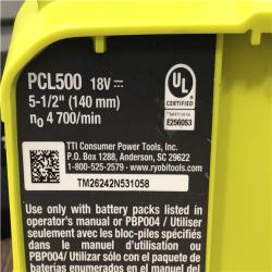AS-IS RYOBI ONE+ 18V Cordless 4-Tool Combo Kit with 1.5 Ah Battery  4.0 Ah Battery  and Charger