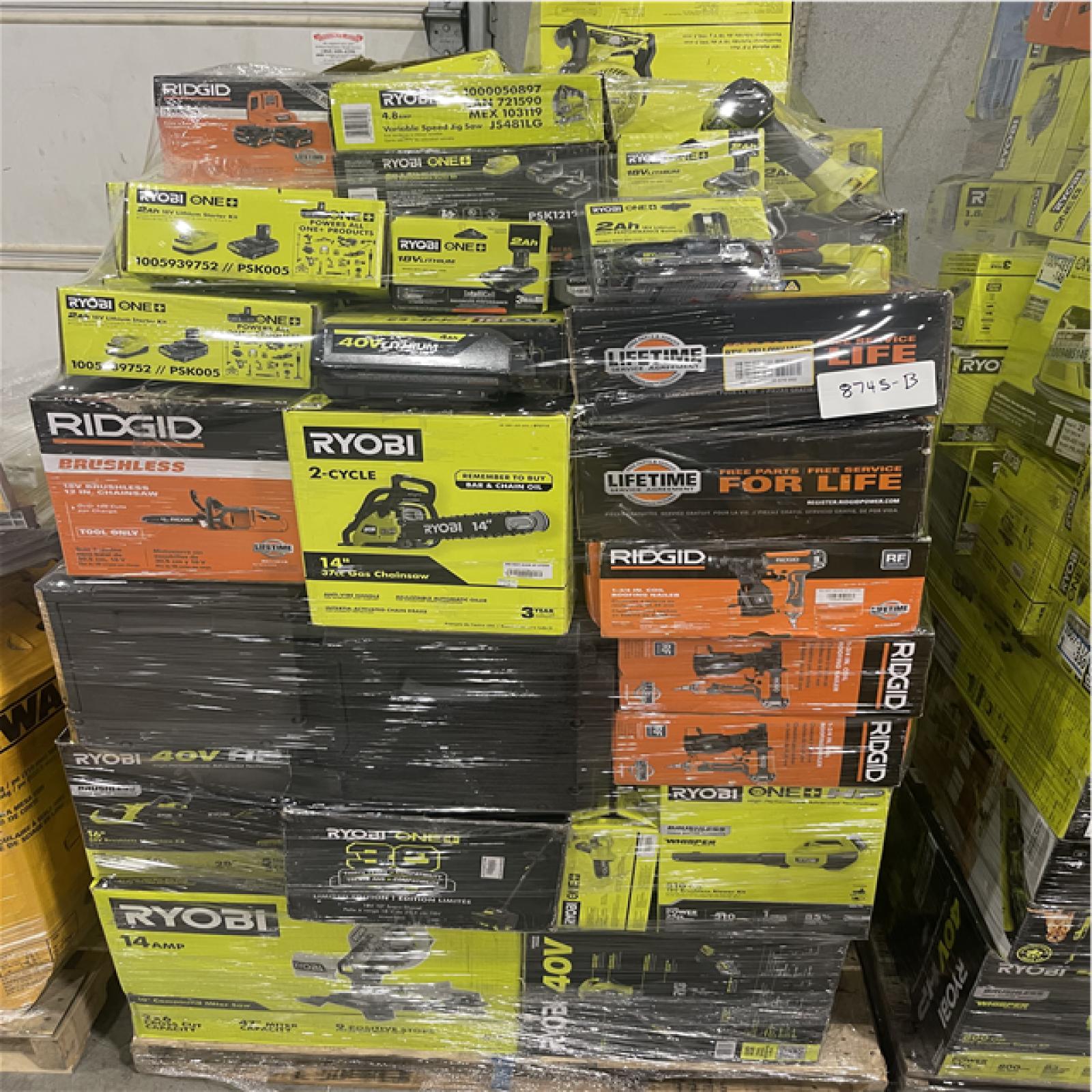 Atlanta Location As-Is Power Tools Partial Truckload (8 Pallets) 8745-B