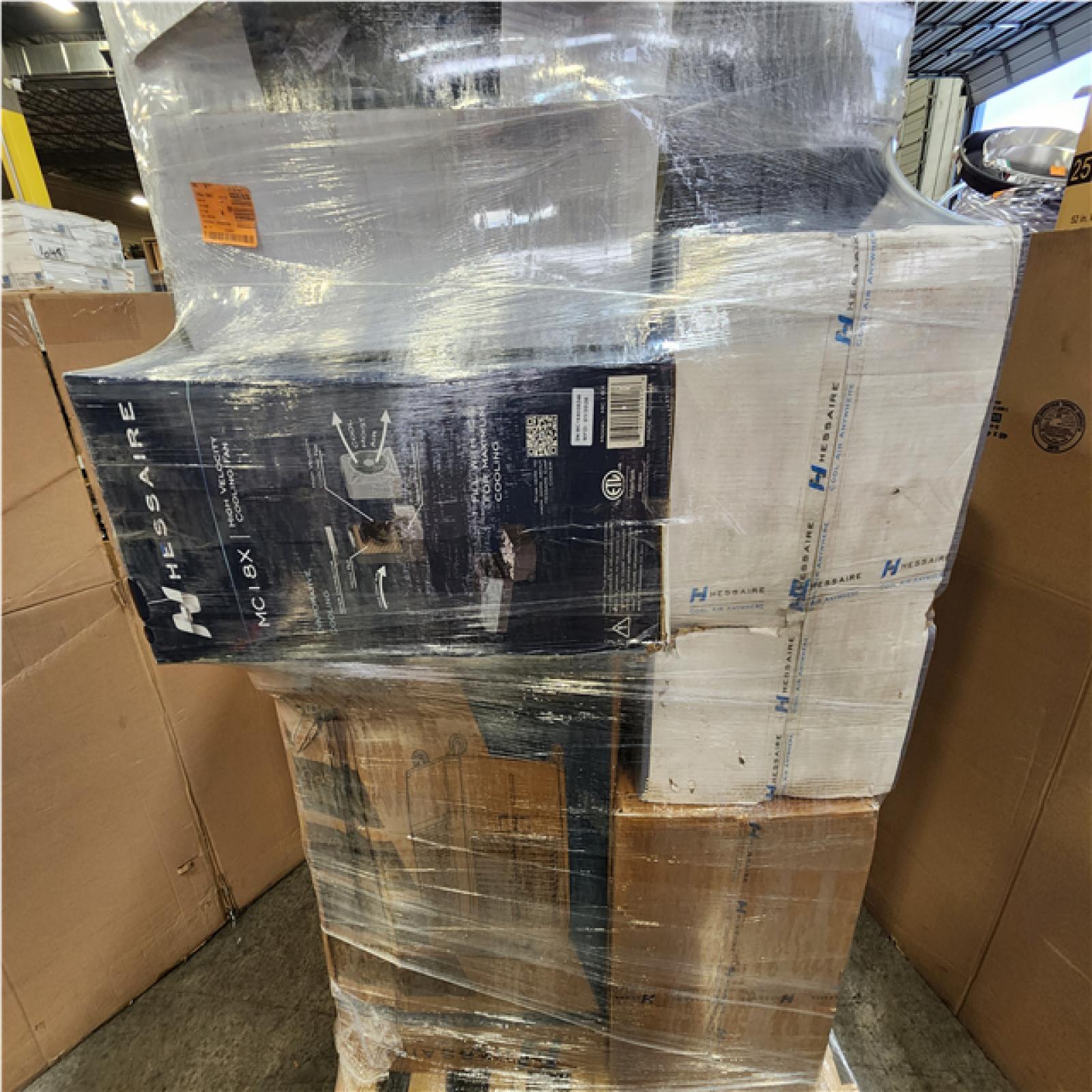 Phoenix NEW Mixed Hessaire High Velocity Cooling Fan Pallet of 8