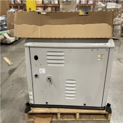 DALLAS LOCATION- AS-IS GENERAC 26kW Air-Cooled Auto Start Natural Gas or Propane Whole House Generator and 200 Amp Transfer Switch