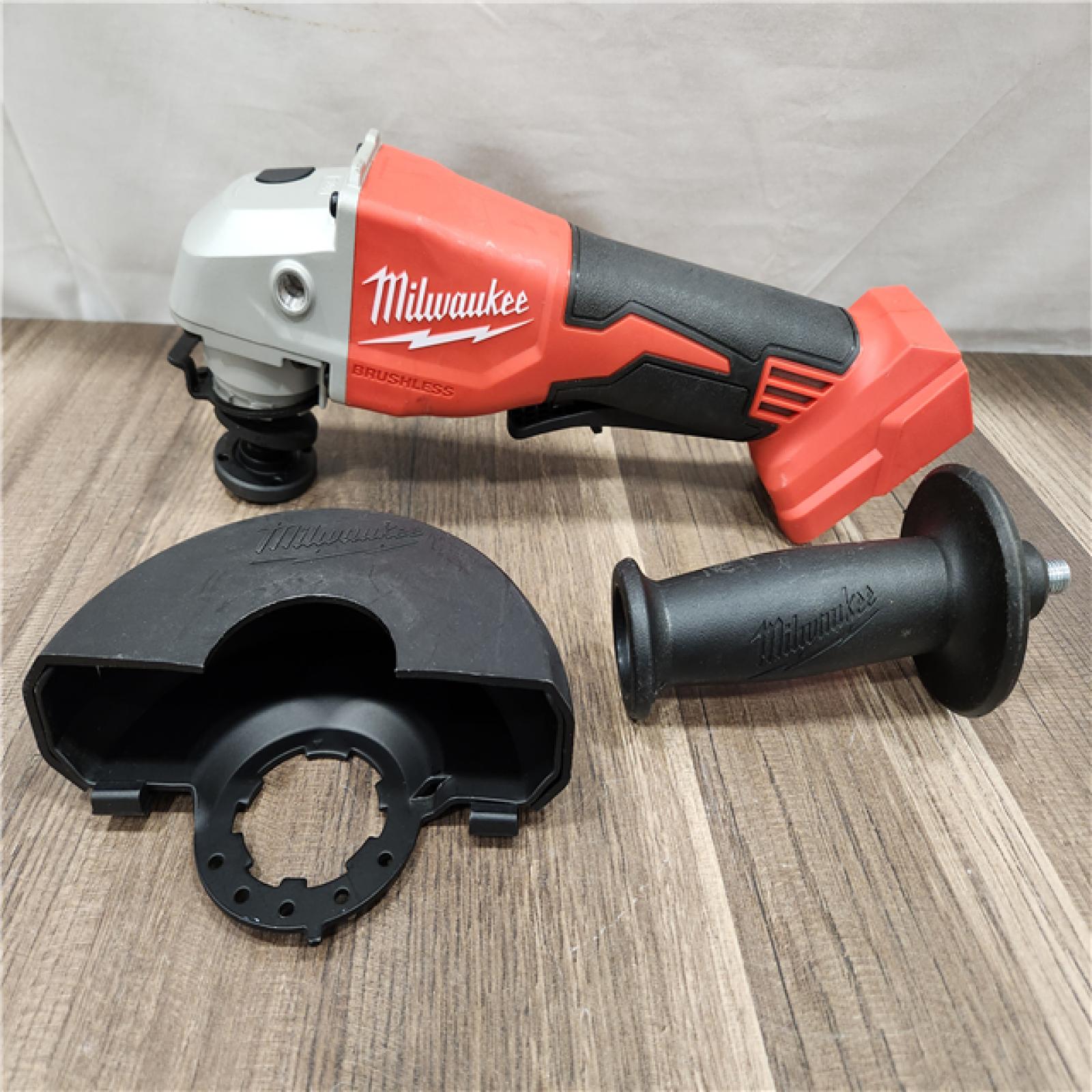 AS-IS- Milwaukee 18V Cordless 4.5 /5  Grinder W/ Paddle Switch (Tool Only)