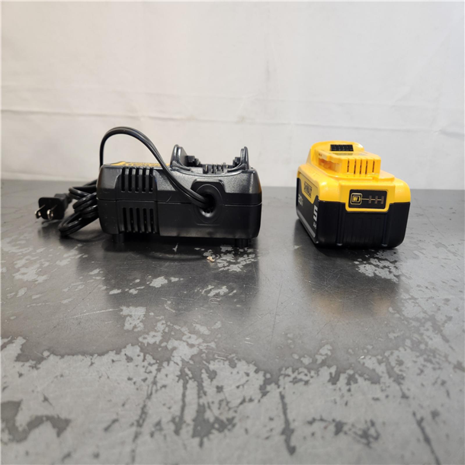 AS-IS- DEWALT 20-Volt Maximum XR 5.0 Ah Battery Pack and Charger Kit