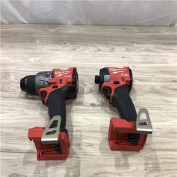 AS-IS Milwaukee FUEL 18V Lithium-Ion Cordless Hammer Drill and Impact Driver Combo Kit