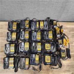 HOUSTON LOCATION - AS-IS DEWALT BATTERY CHARGER PACK QTY - 20
