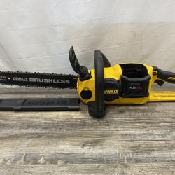 AS-IS DEWALT FLEXVOLT 60V MAX 16in. Brushless Cordless Battery Powered Chainsaw (Tool Only)