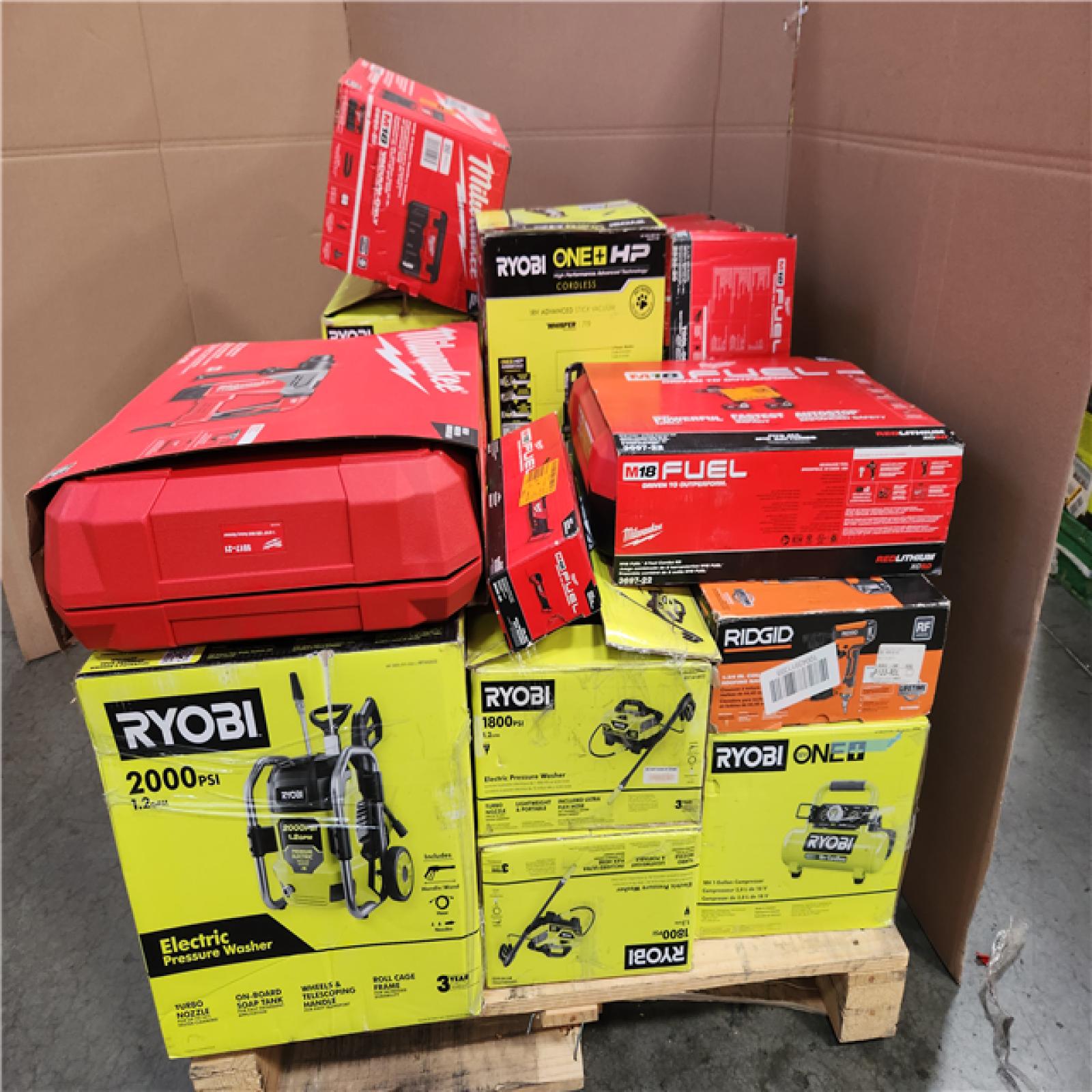 CALIFORNIA AS-IS TOOL PALLET