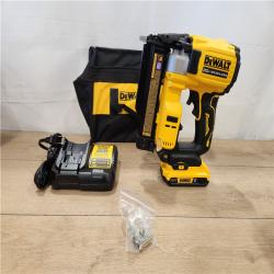 AS-IS- DEWALT ATOMIC 20V MAX Lithium Ion Cordless 23 Gauge Pin Nailer Kit