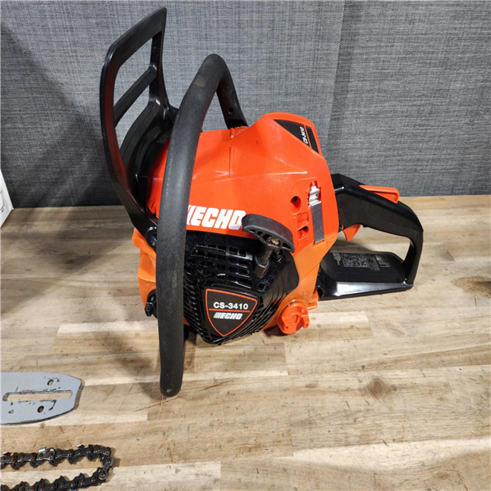 HOUSTON LOCATION - AS-IS Echo 34.4 Cc Professional-Grade Chainsaw with 16 Inch Bar - CS-3410-16