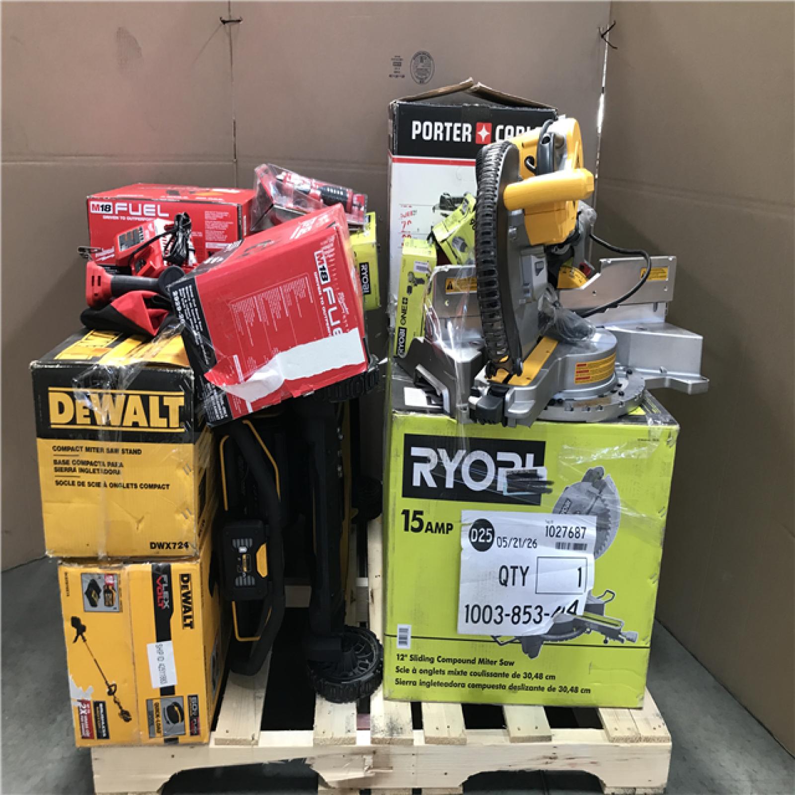 CALIFORNIA AS IS TOOL PALLET
