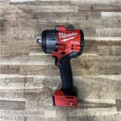 Houston Location AS-IS Milwaukee FUEL 18V Lithium-Ion Brushless Cordless 1/2 in. Impact Wrench with Friction Ring (Tool-Only)