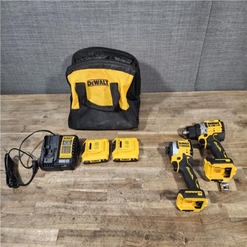 HOUSTON LOCATION - AS-IS DEWALT 2 TOOL COMBO KIT W/ (2) BATTERY & CHARGER