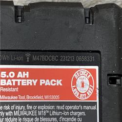 AS-IS Milwaukee FUEL 18V Lithium-Ion Brushless Cordless 1/2 in. Impact Wrench w/Friction Ring Kit