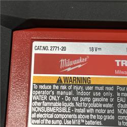 LIKE NEW - Milwaukee 18-Volt 1/4 HP Lithium-Ion Cordless Transfer Pump (Tool Only)
