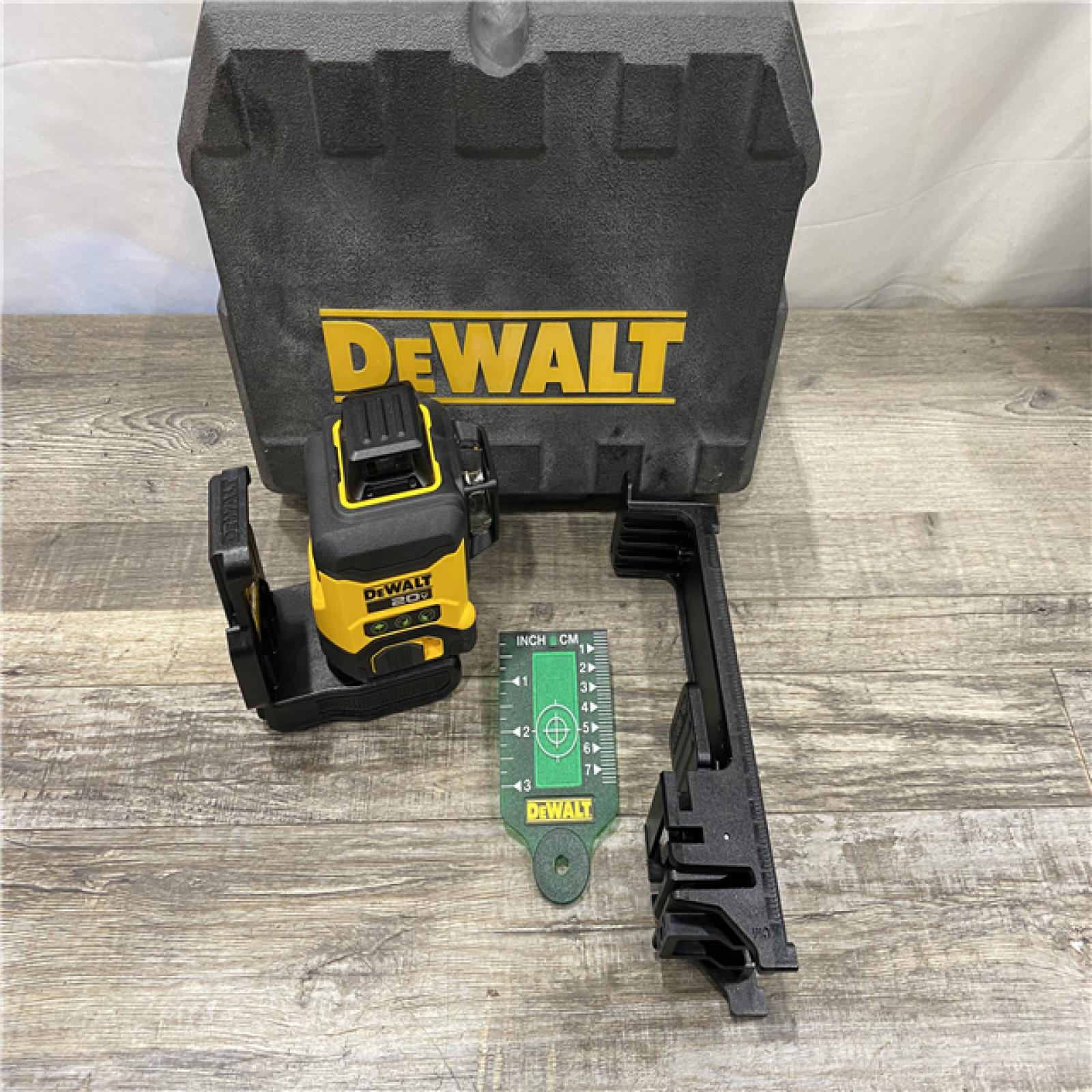 AS-IS DEWALT 20V 3-Beam 360-Degree 3-Plane Laser Level (Tool Only)