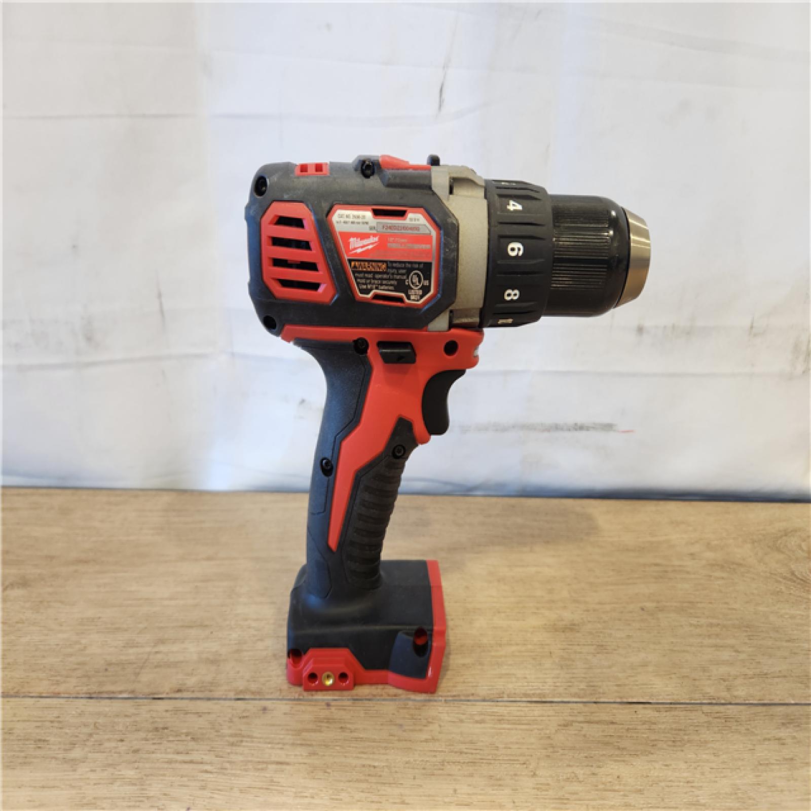 AS-IS- Milwaukee 18-Volt Lithium-Ion Cordless 1/2 in. Drill Driver (Tool-Only)