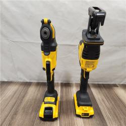 AS-IS- DeWalt 20V MAX ATOMIC Cordless Brushless 2-Tool Combo Kit