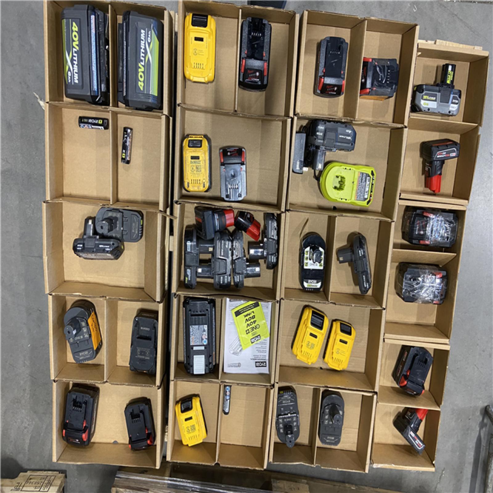 DALLAS LOCATION - AS-IS BATTERY PALLET