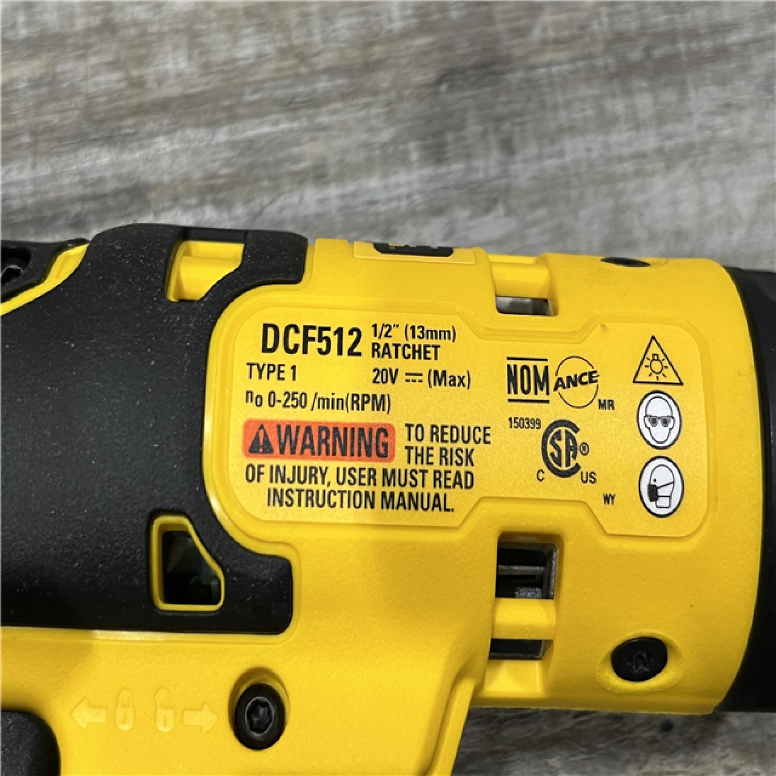 AS-IS DEWALT ATOMIC 20V MAX Cordless 1/2 in. Ratchet (Tool Only)