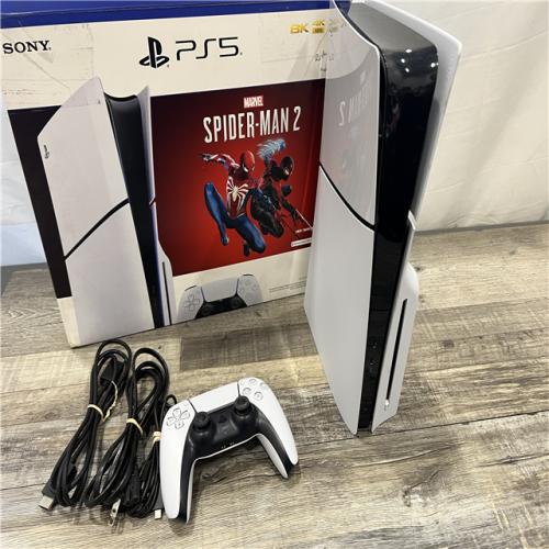 AS-IS PlayStation 5 (PS5) Slim model with a disc drive