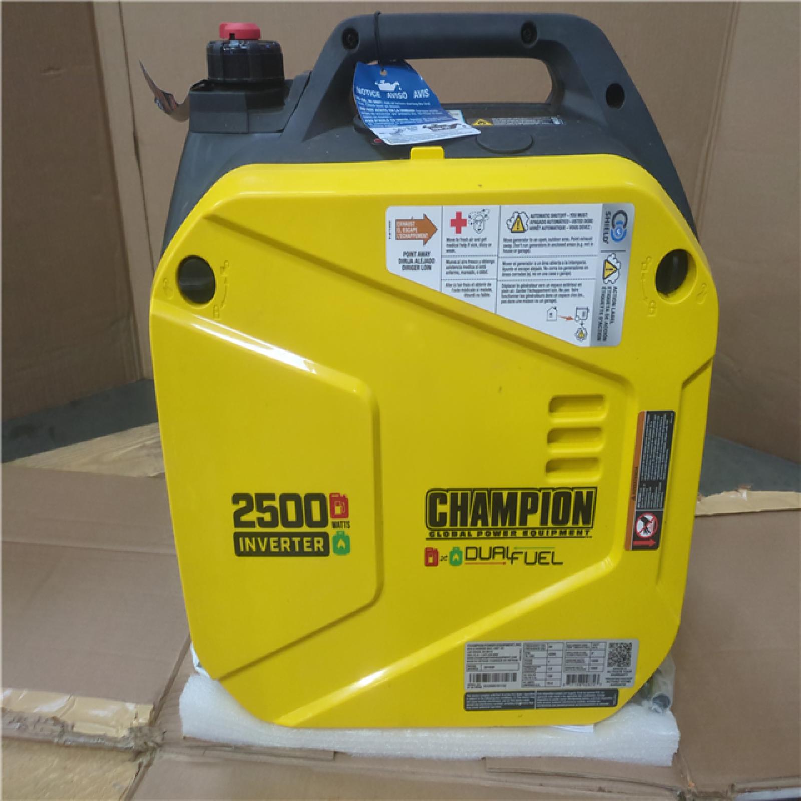 CALIFORNIA AS-IS CHAMPION PORTABLE POWER GENERATOR